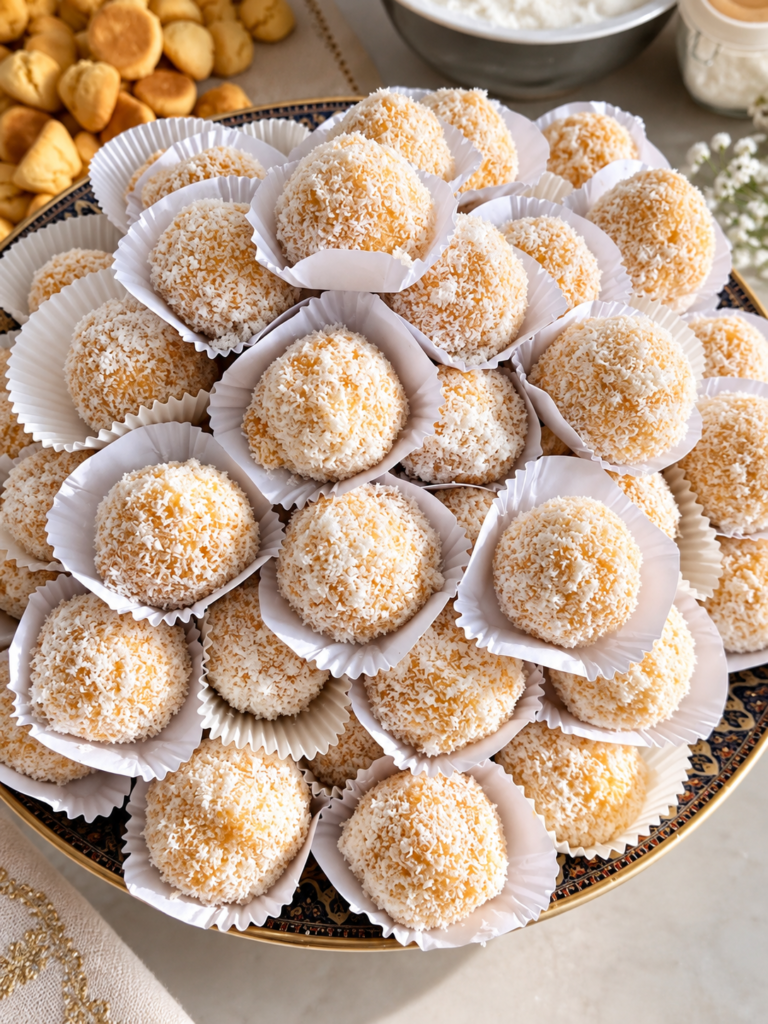 Boules de coco à la confiture : la meilleure recette FACILE et moelleuse à l&rsquo;algérienne qui cartonne